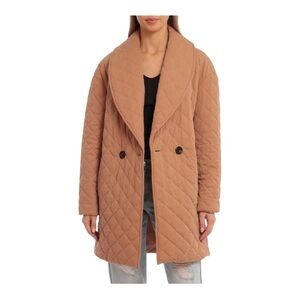 Avec Les Filles Quilted Coat NWT